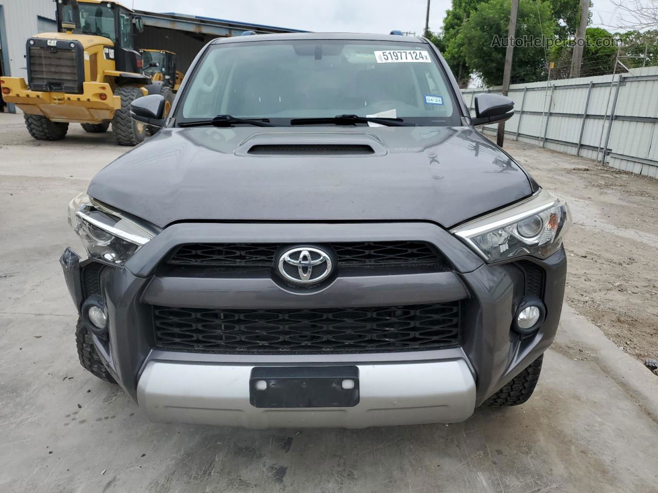 2017 Toyota 4runner Sr5/sr5 Premium Gray vin: JTEBU5JR5H5437722