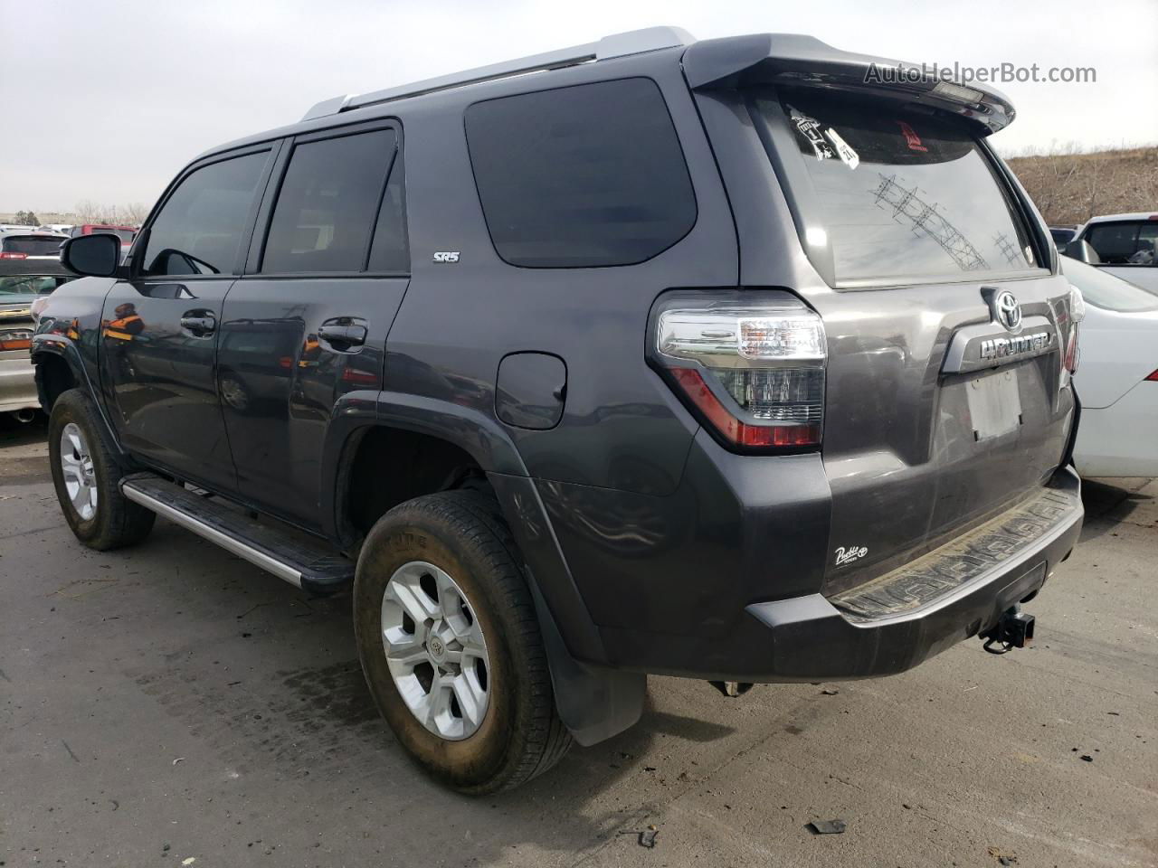 2017 Toyota 4runner Sr5/sr5 Premium Gray vin: JTEBU5JR5H5441446