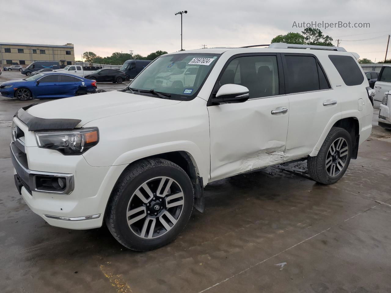 2017 Toyota 4runner Sr5/sr5 Premium White vin: JTEBU5JR5H5443973