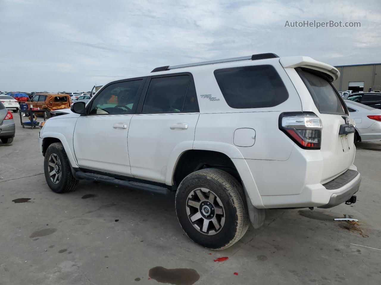 2017 Toyota 4runner Sr5/sr5 Premium White vin: JTEBU5JR5H5445108