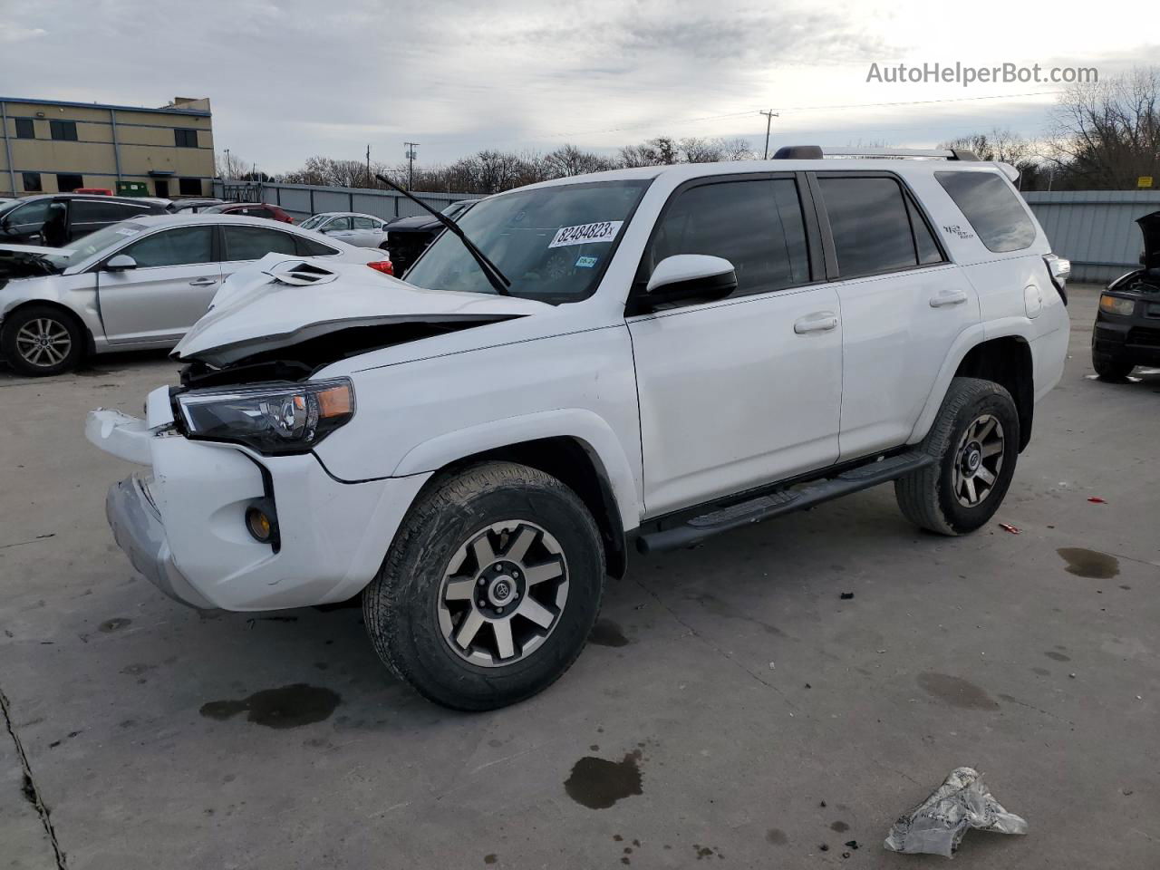 2017 Toyota 4runner Sr5/sr5 Premium White vin: JTEBU5JR5H5445108