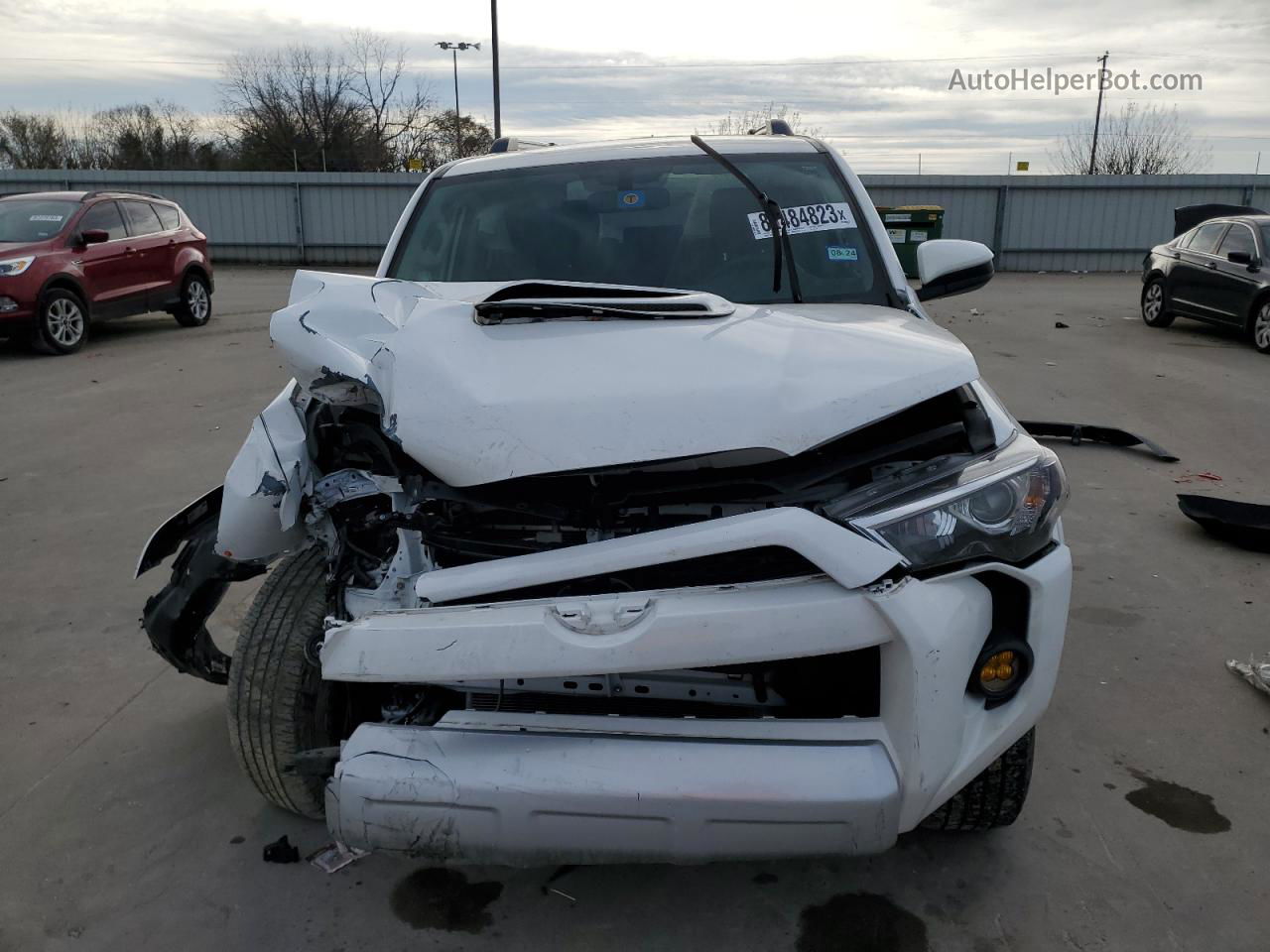 2017 Toyota 4runner Sr5/sr5 Premium White vin: JTEBU5JR5H5445108