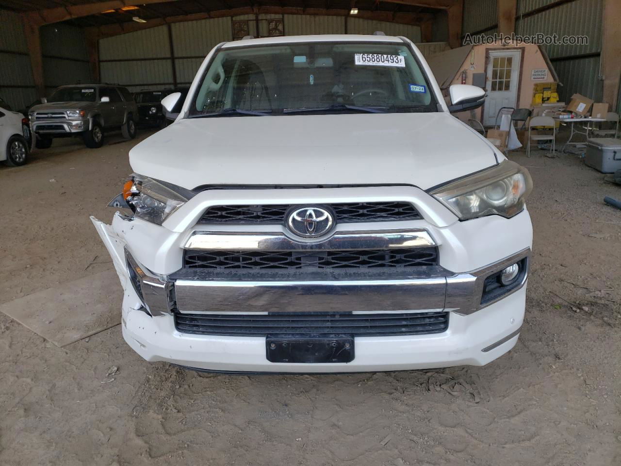 2017 Toyota 4runner Sr5/sr5 Premium White vin: JTEBU5JR5H5449336