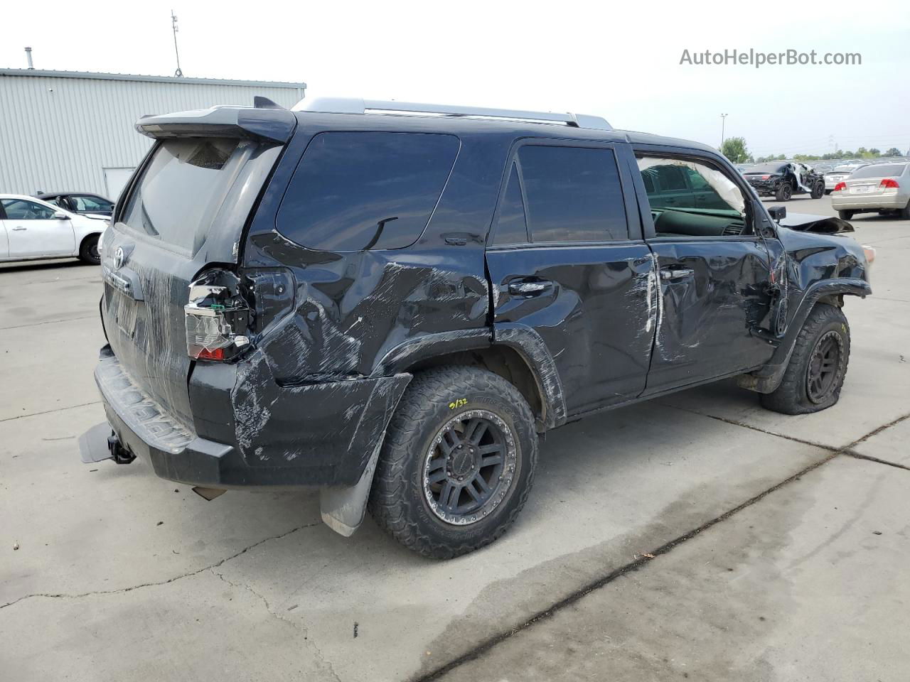 2017 Toyota 4runner Sr5/sr5 Premium Черный vin: JTEBU5JR5H5465519