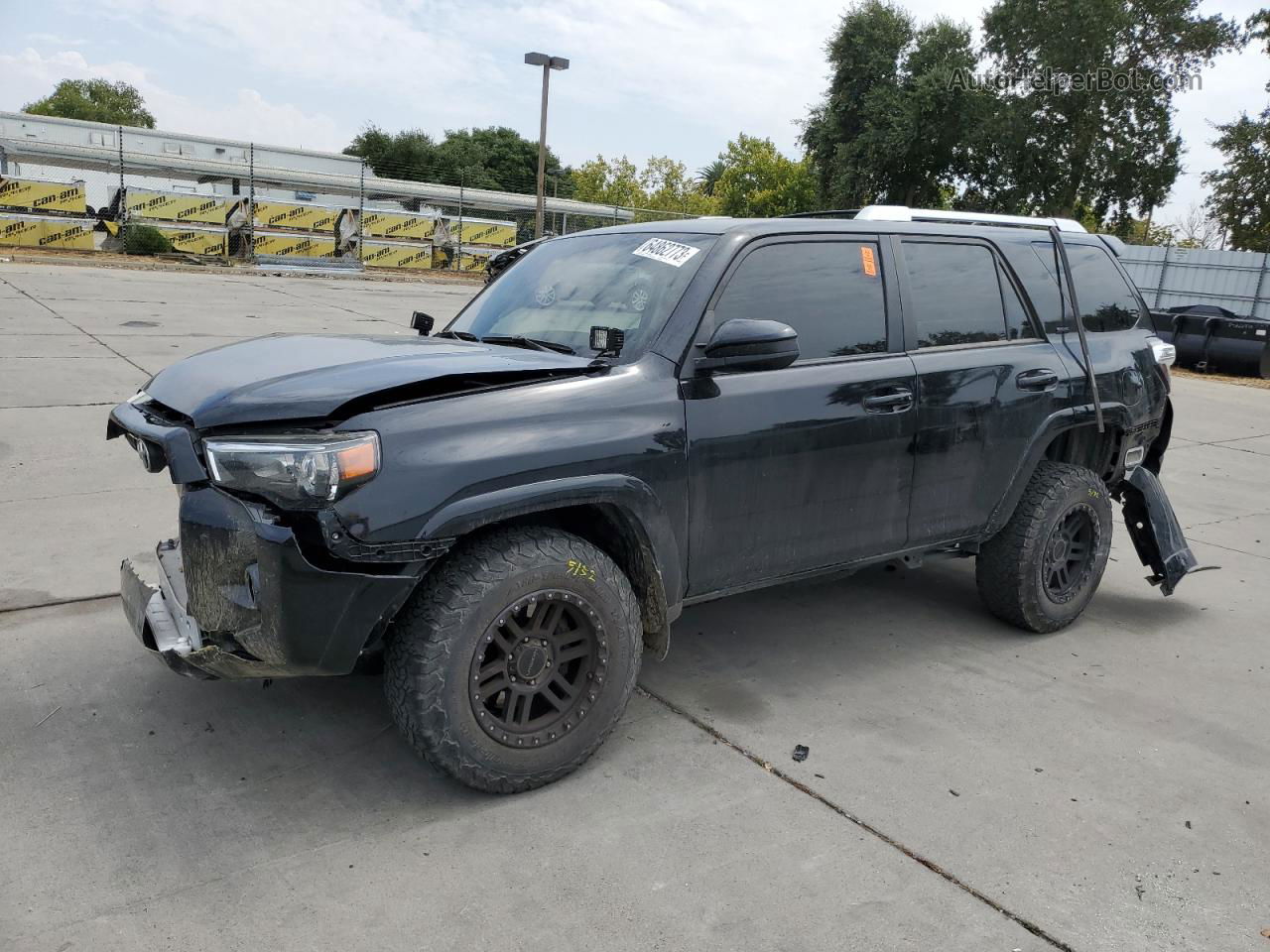 2017 Toyota 4runner Sr5/sr5 Premium Black vin: JTEBU5JR5H5465519