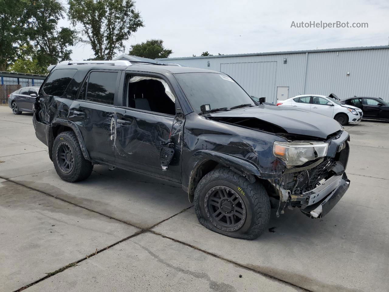 2017 Toyota 4runner Sr5/sr5 Premium Черный vin: JTEBU5JR5H5465519