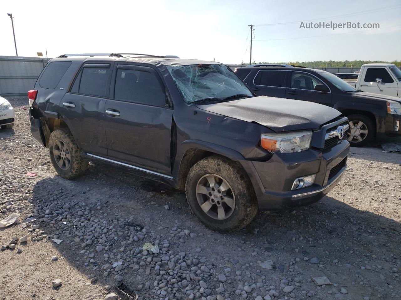 2021 Toyota 4runner Sr5 Gray vin: JTEBU5JR6B5052676