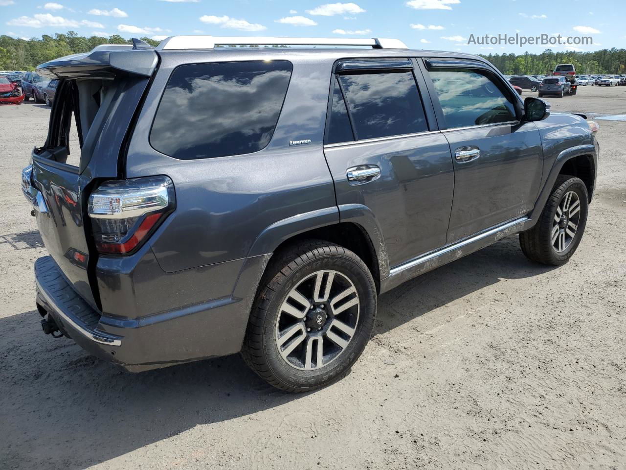 2014 Toyota 4runner Sr5 Серый vin: JTEBU5JR6E5155021