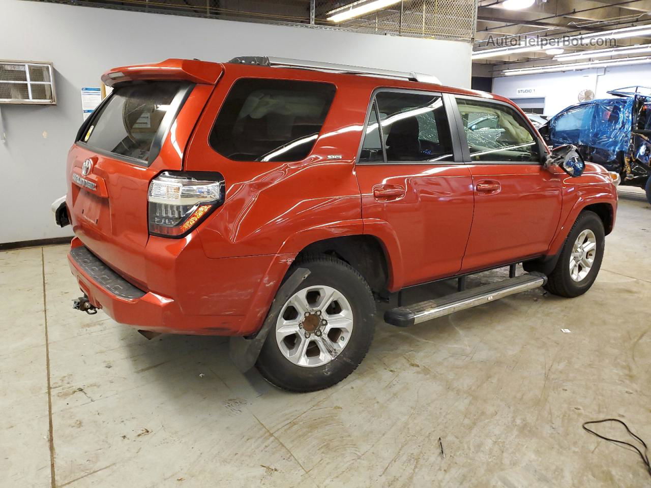 2014 Toyota 4runner Sr5 Красный vin: JTEBU5JR6E5175463