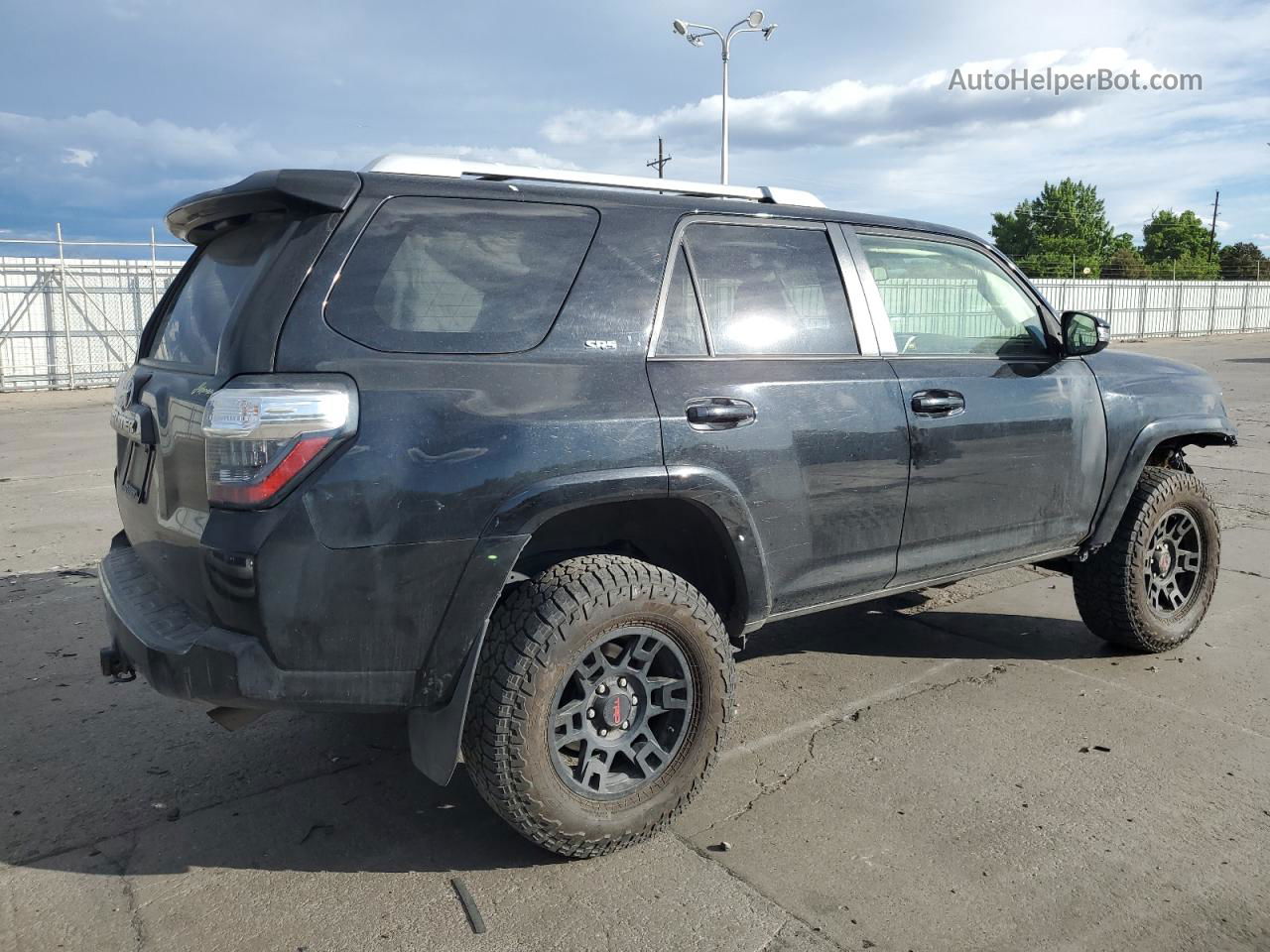 2014 Toyota 4runner Sr5 Black vin: JTEBU5JR6E5184311