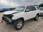 2014 Toyota 4runner Sr5 White vin: JTEBU5JR6E5184423