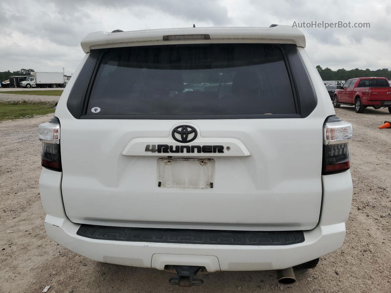 2014 Toyota 4runner Sr5 Белый vin: JTEBU5JR6E5184423