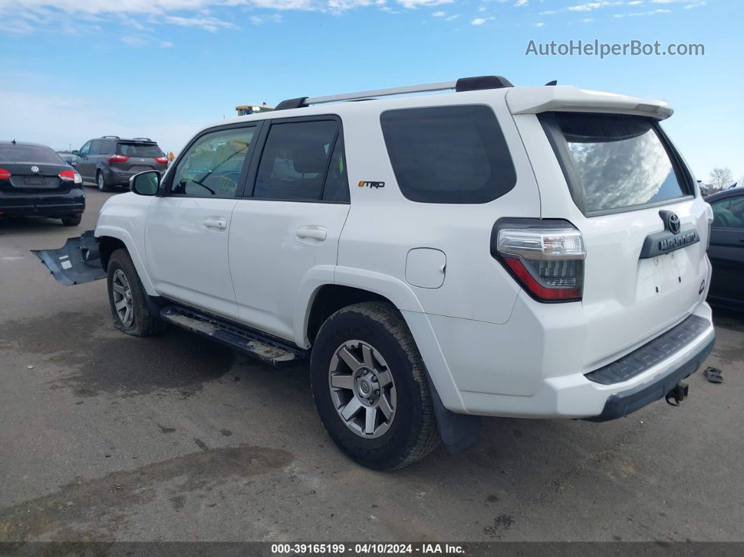 2014 Toyota 4runner Trail White vin: JTEBU5JR6E5193266