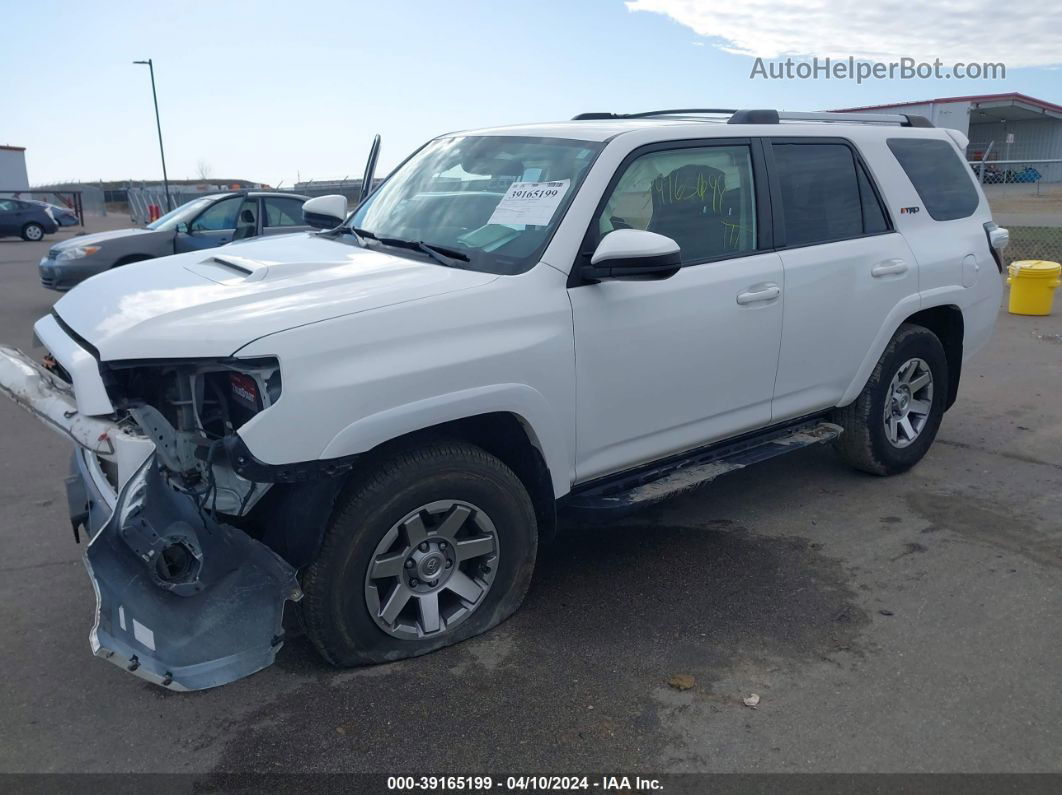 2014 Toyota 4runner Trail White vin: JTEBU5JR6E5193266