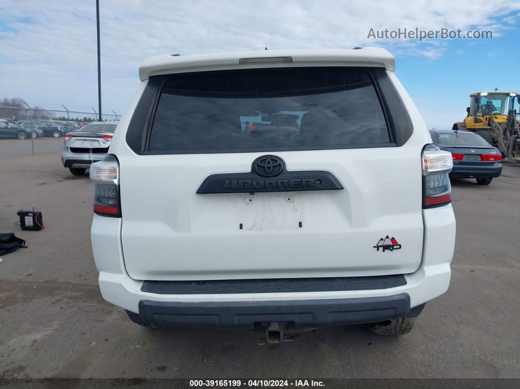 2014 Toyota 4runner Trail White vin: JTEBU5JR6E5193266