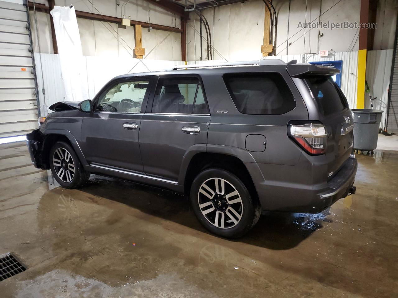 2017 Toyota 4runner Sr5/sr5 Premium Gray vin: JTEBU5JR6H5410383