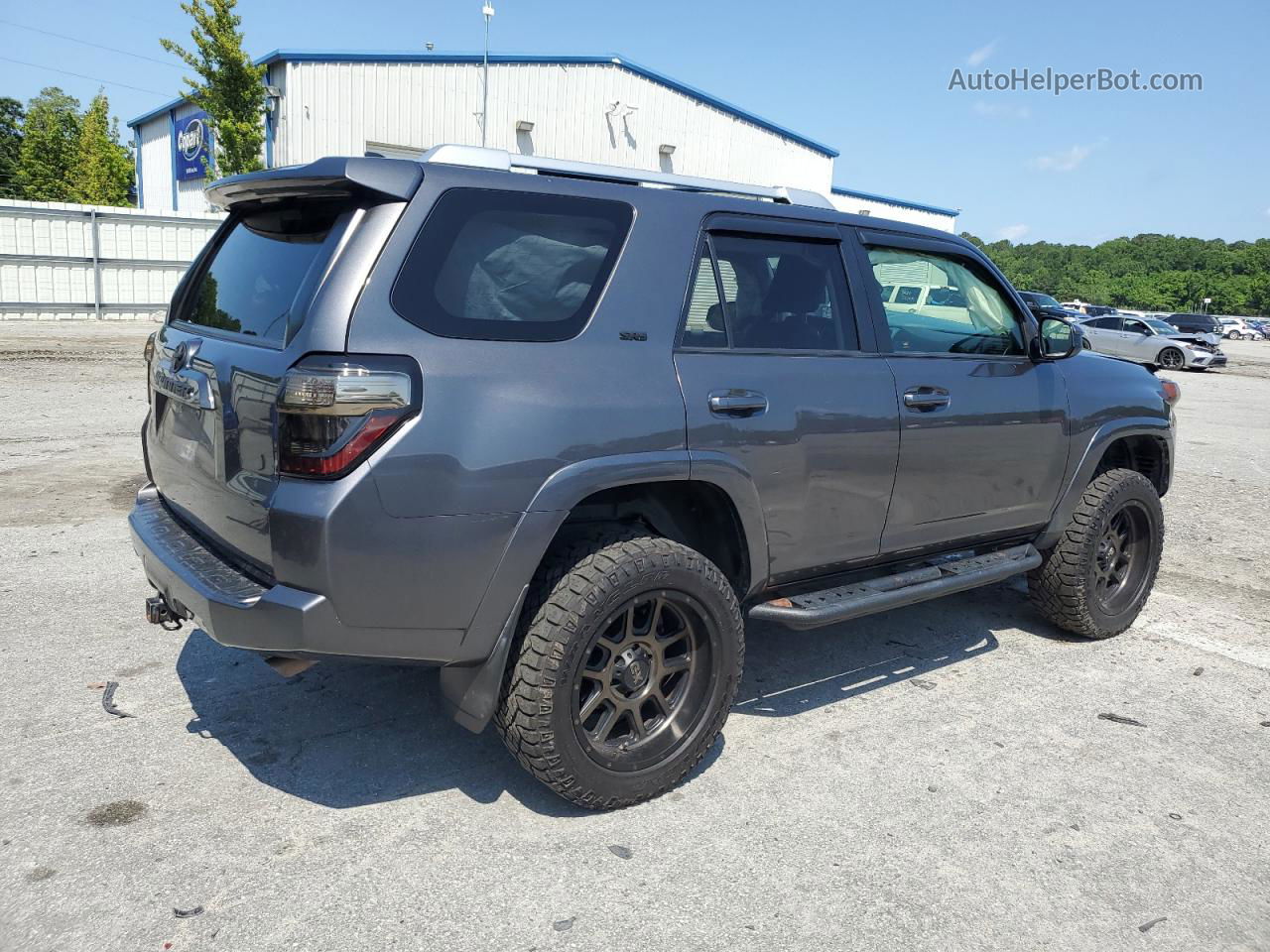 2017 Toyota 4runner Sr5/sr5 Premium Gray vin: JTEBU5JR6H5417964