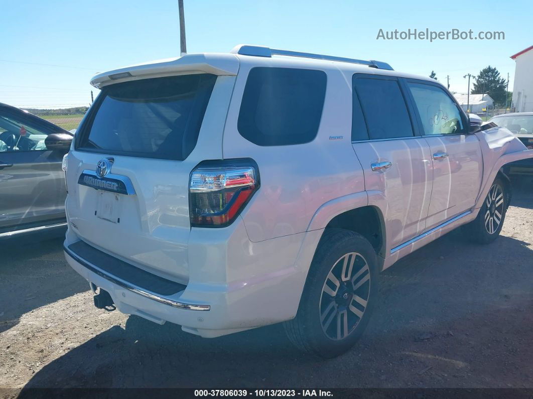 2017 Toyota 4runner Sr5 White vin: JTEBU5JR6H5418175