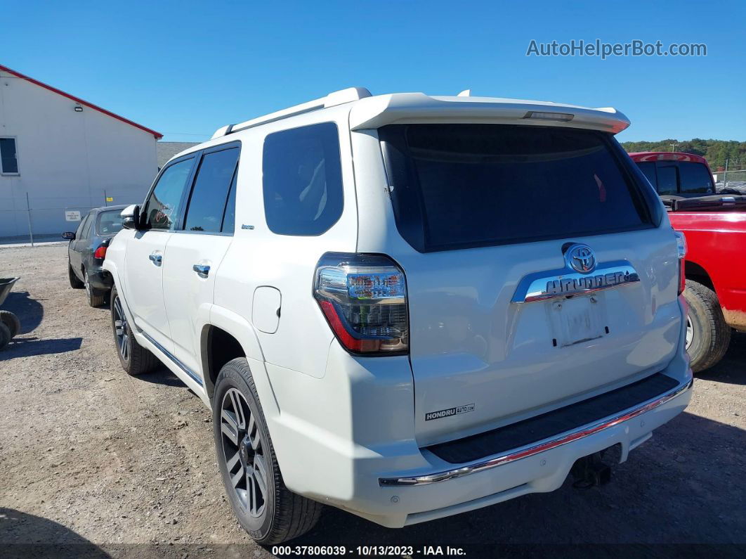 2017 Toyota 4runner Sr5 White vin: JTEBU5JR6H5418175