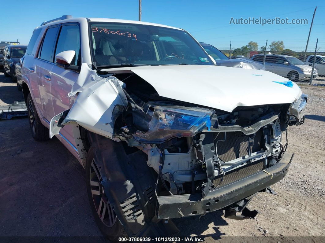 2017 Toyota 4runner Sr5 White vin: JTEBU5JR6H5418175