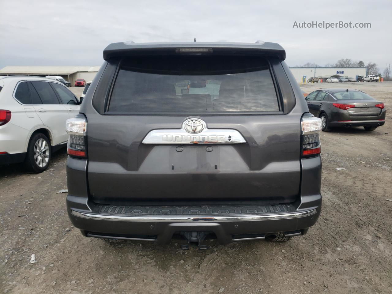 2017 Toyota 4runner Sr5/sr5 Premium Gray vin: JTEBU5JR6H5420959