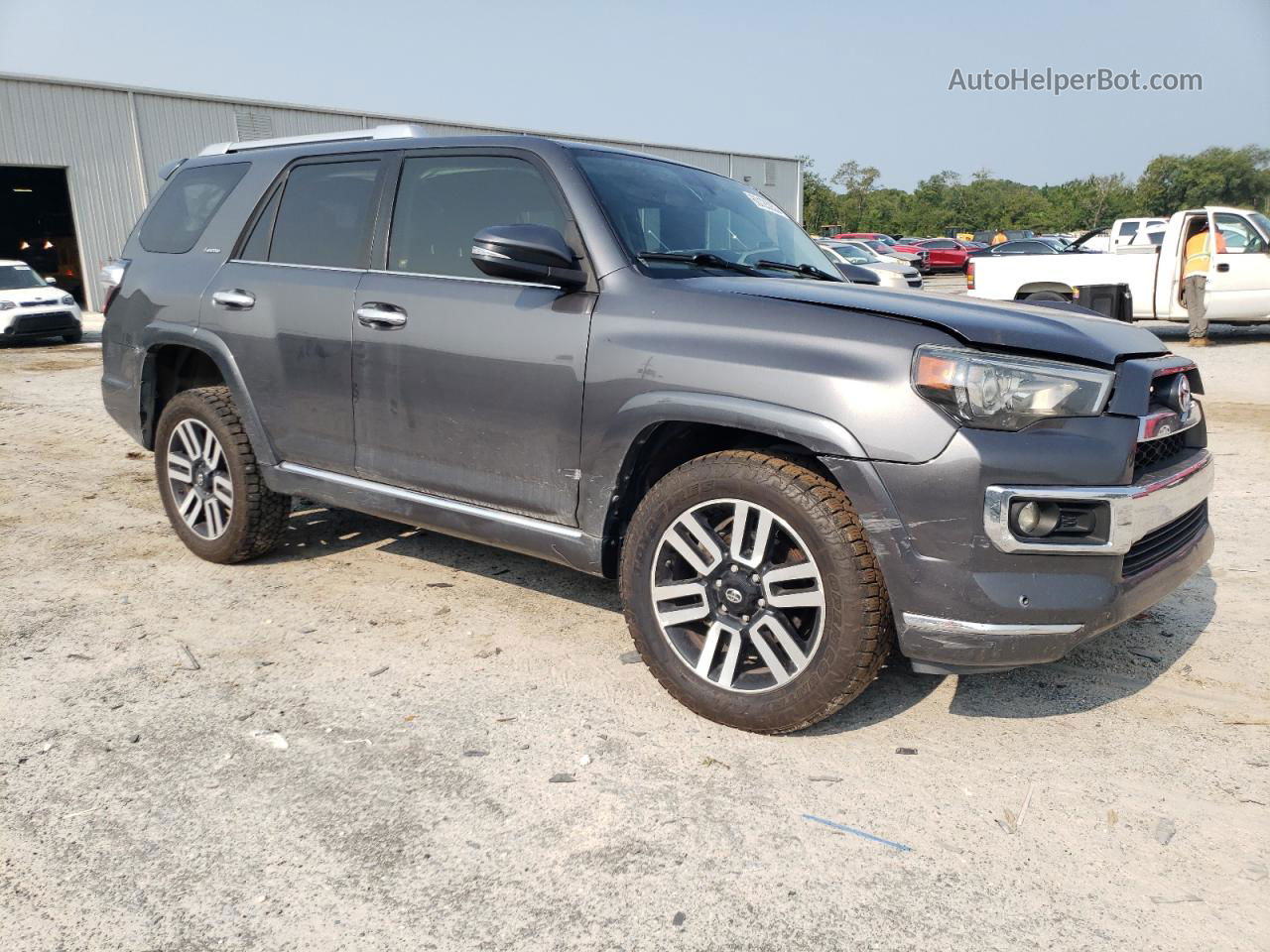 2017 Toyota 4runner Sr5/sr5 Premium Серый vin: JTEBU5JR6H5423571