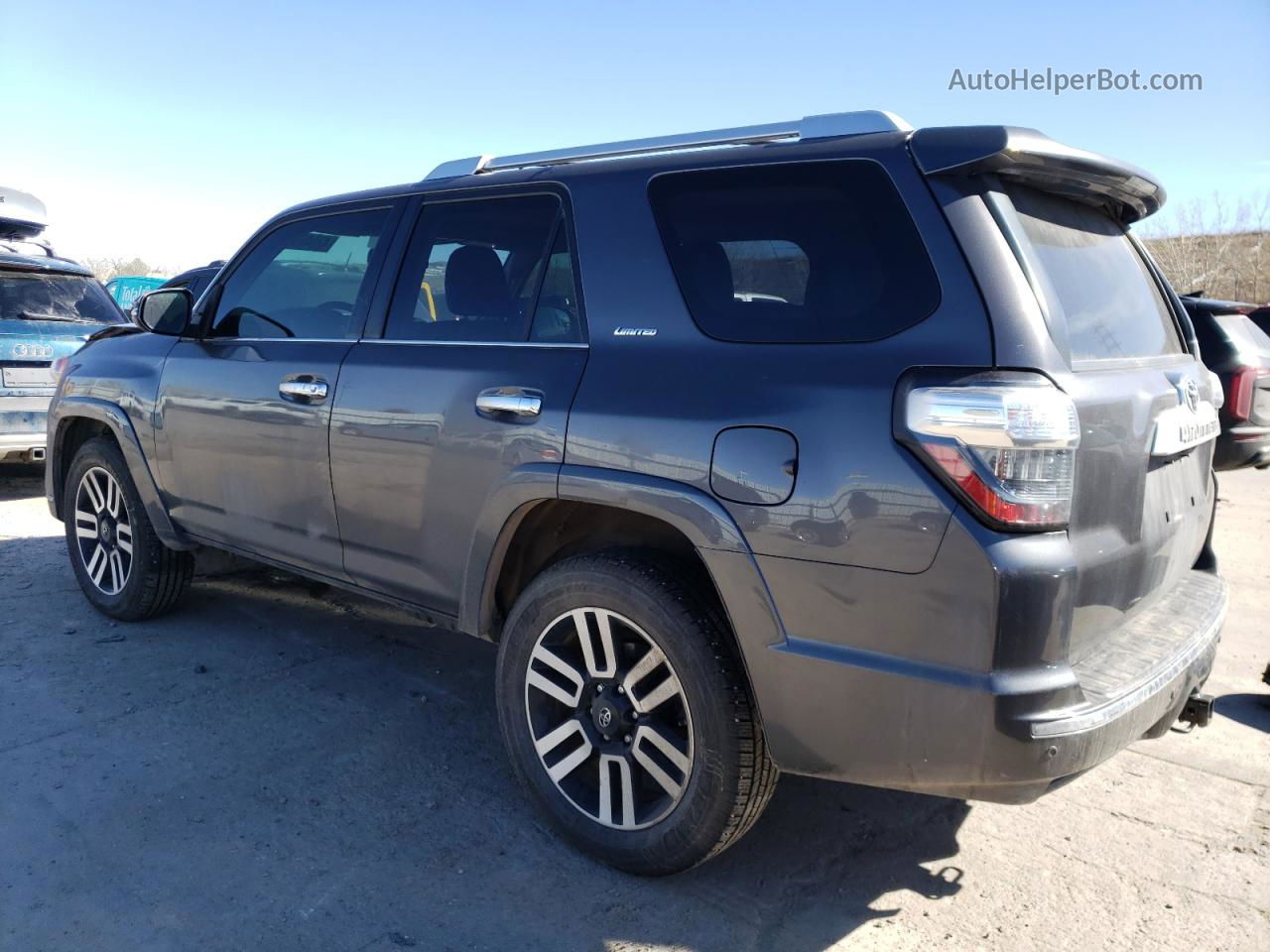 2017 Toyota 4runner Sr5/sr5 Premium Gray vin: JTEBU5JR6H5425613