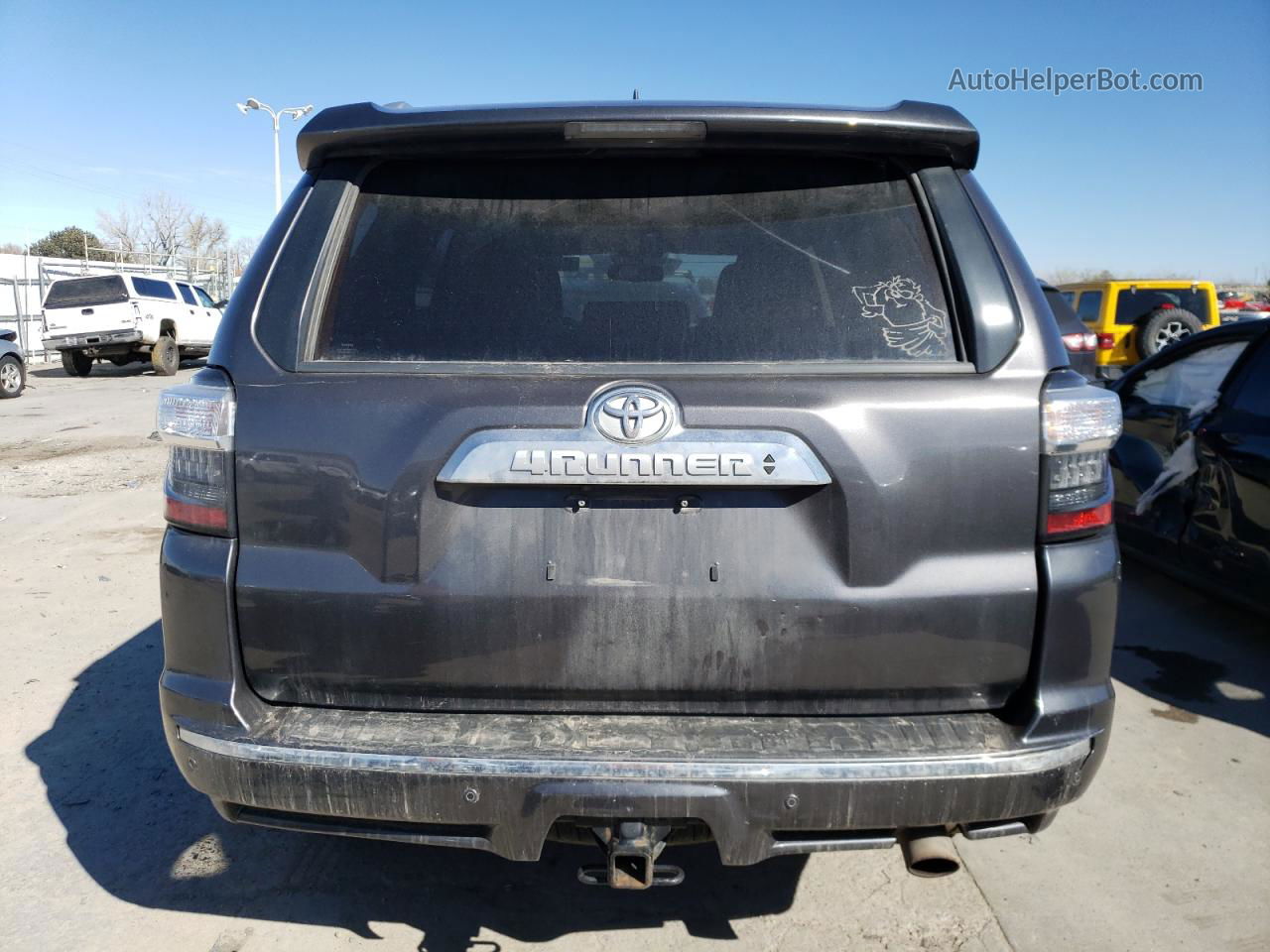 2017 Toyota 4runner Sr5/sr5 Premium Gray vin: JTEBU5JR6H5425613