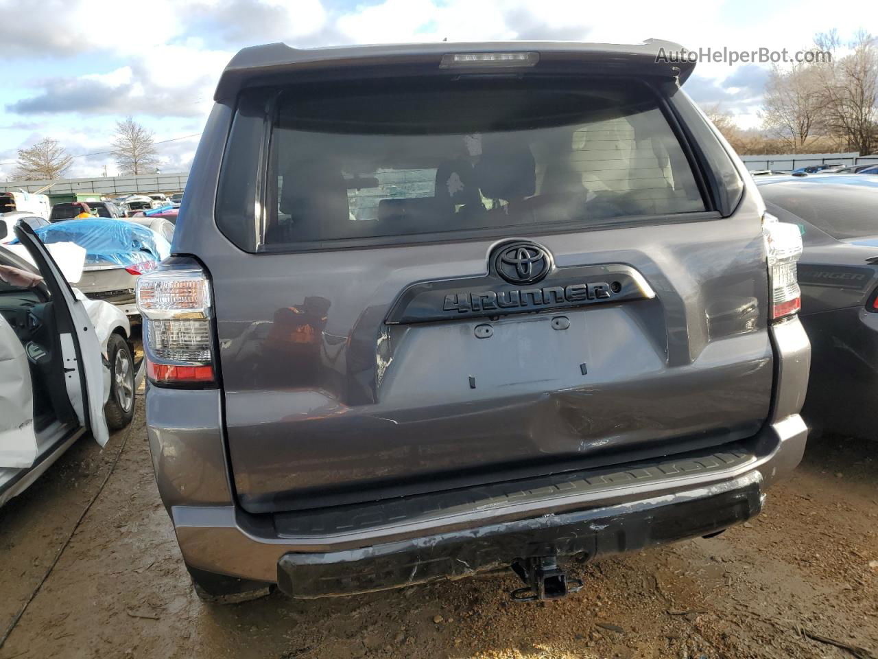 2017 Toyota 4runner Sr5/sr5 Premium Charcoal vin: JTEBU5JR6H5428821