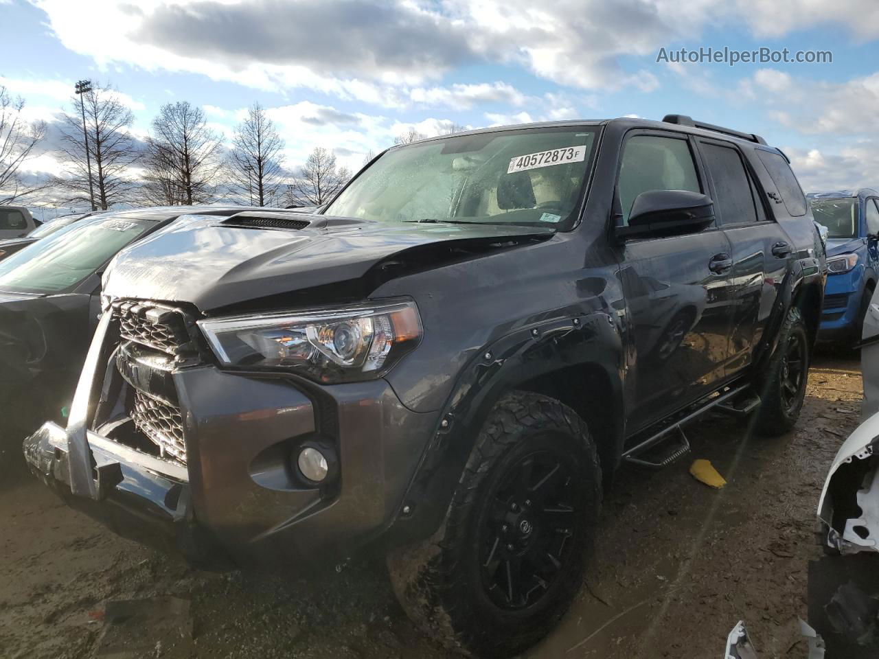 2017 Toyota 4runner Sr5/sr5 Premium Charcoal vin: JTEBU5JR6H5428821