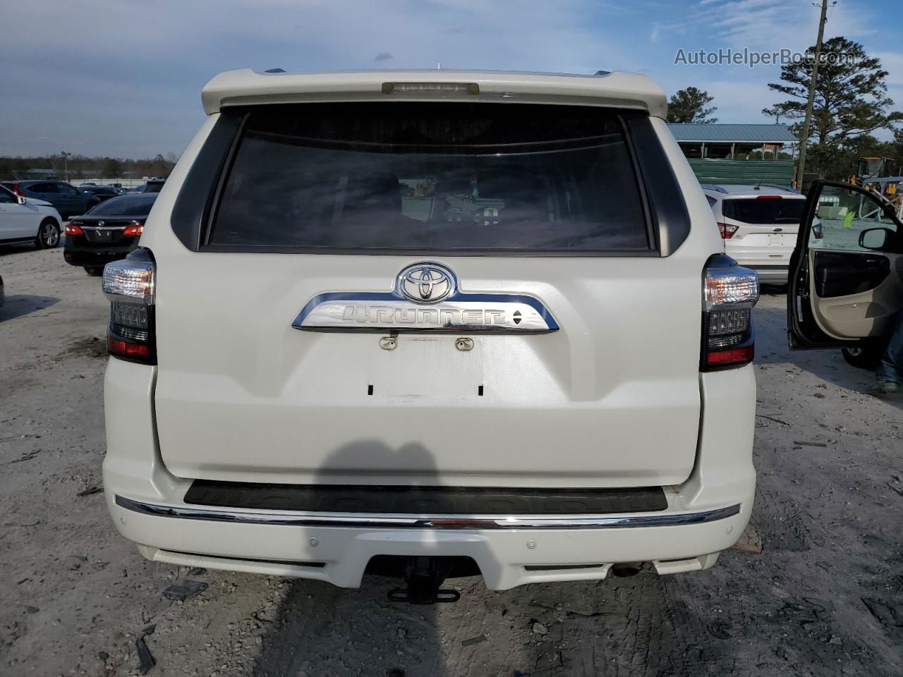 2017 Toyota 4runner Sr5/sr5 Premium White vin: JTEBU5JR6H5438734