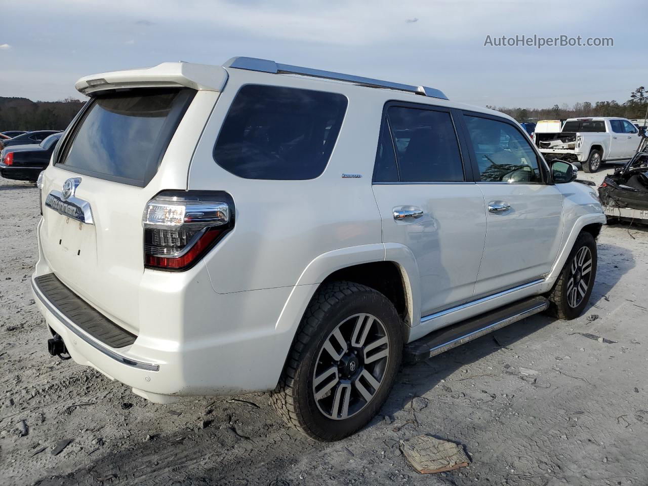 2017 Toyota 4runner Sr5/sr5 Premium White vin: JTEBU5JR6H5438734