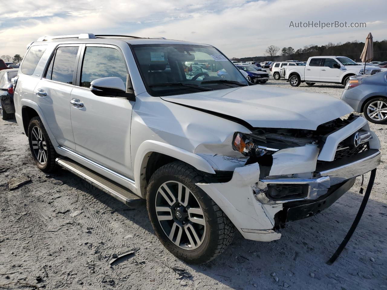 2017 Toyota 4runner Sr5/sr5 Premium White vin: JTEBU5JR6H5438734