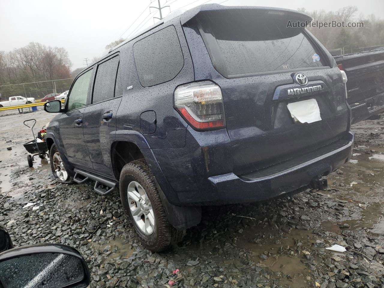 2017 Toyota 4runner Sr5/sr5 Premium Blue vin: JTEBU5JR6H5439981