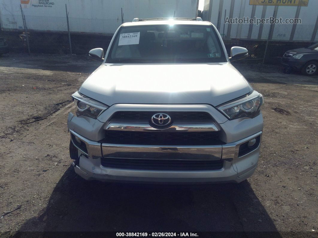 2017 Toyota 4runner Limited Серебряный vin: JTEBU5JR6H5456179