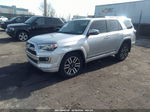 2017 Toyota 4runner Limited Silver vin: JTEBU5JR6H5456179