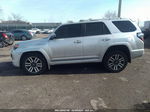 2017 Toyota 4runner Limited Silver vin: JTEBU5JR6H5456179