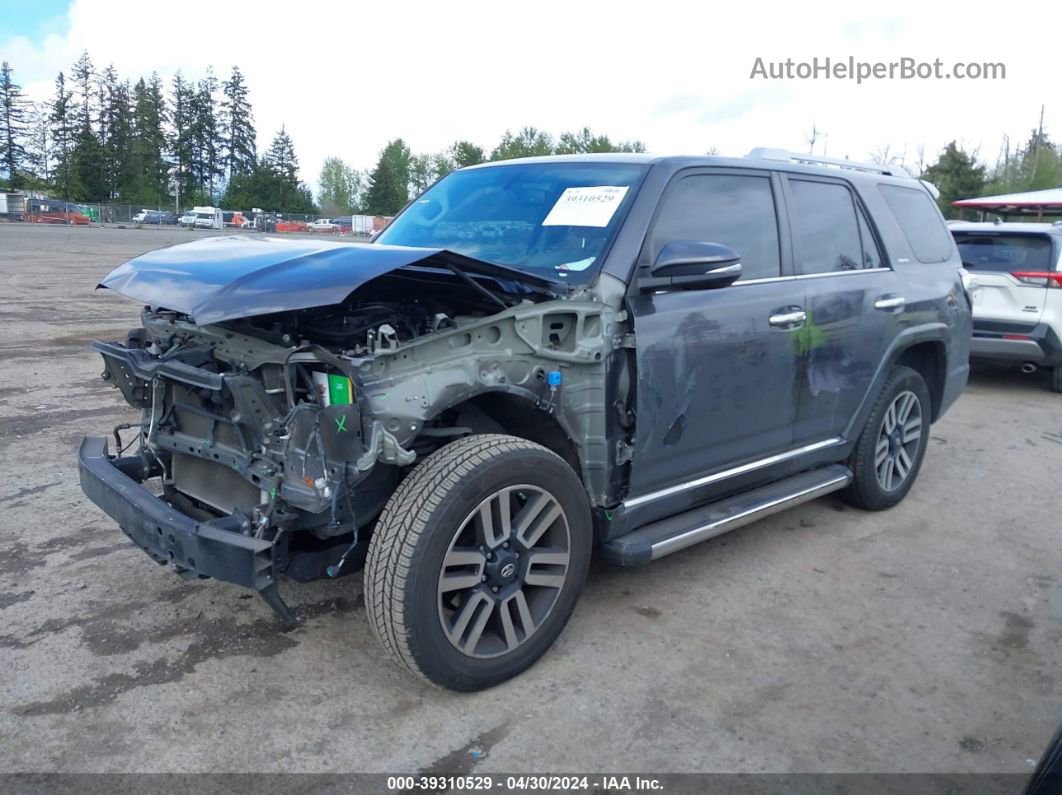 2017 Toyota 4runner Limited Black vin: JTEBU5JR6H5460071