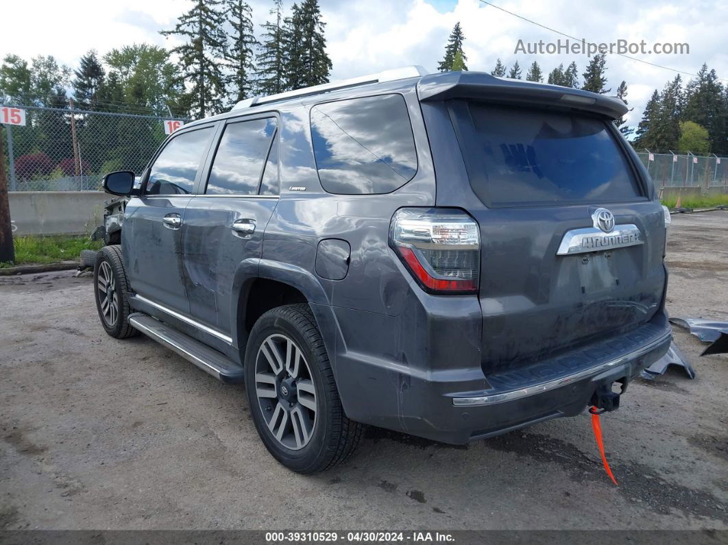 2017 Toyota 4runner Limited Black vin: JTEBU5JR6H5460071