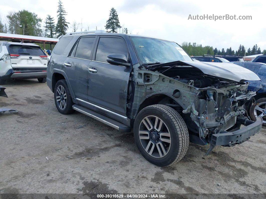 2017 Toyota 4runner Limited Black vin: JTEBU5JR6H5460071