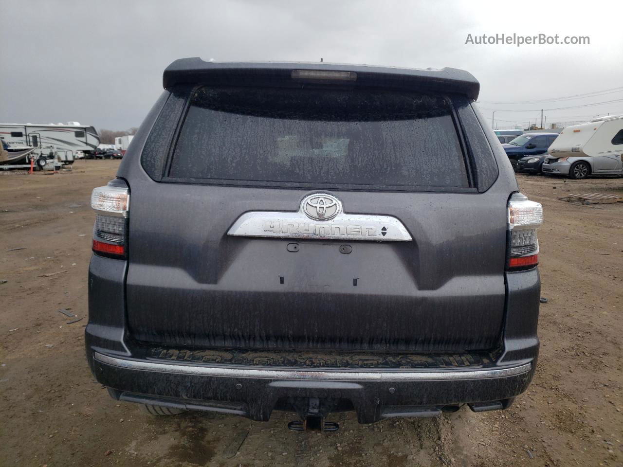 2017 Toyota 4runner Sr5/sr5 Premium Gray vin: JTEBU5JR6H5471040