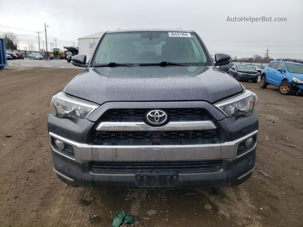 2017 Toyota 4runner Sr5/sr5 Premium Gray vin: JTEBU5JR6H5471040