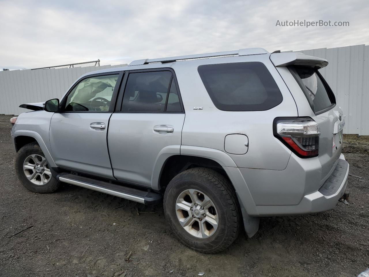 2017 Toyota 4runner Sr5/sr5 Premium Silver vin: JTEBU5JR6H5476979