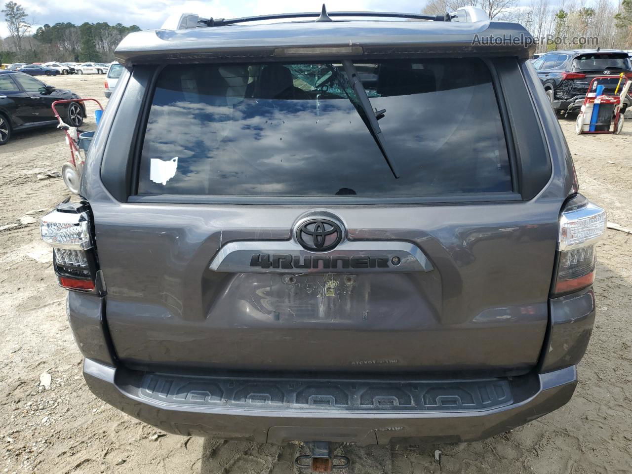 2014 Toyota 4runner Sr5 Серый vin: JTEBU5JR7E5184737