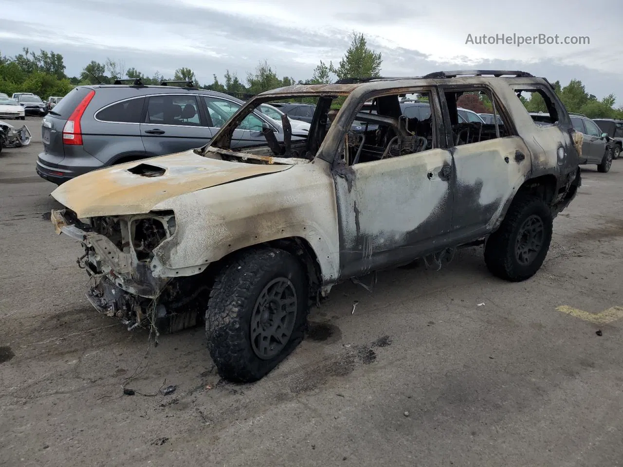 2017 Toyota 4runner Sr5/sr5 Premium Burn vin: JTEBU5JR7H5433879