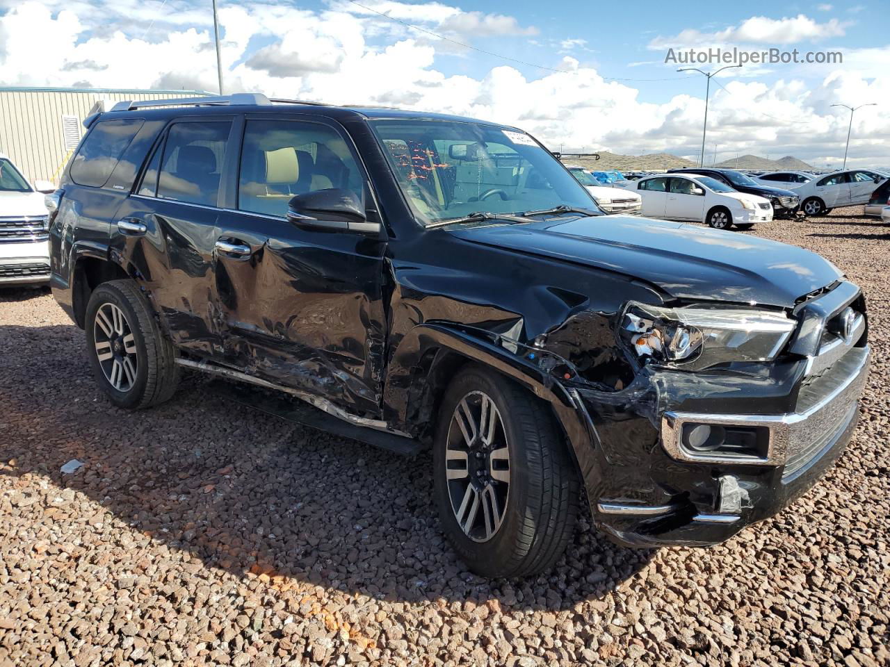 2017 Toyota 4runner Sr5/sr5 Premium Black vin: JTEBU5JR7H5439293