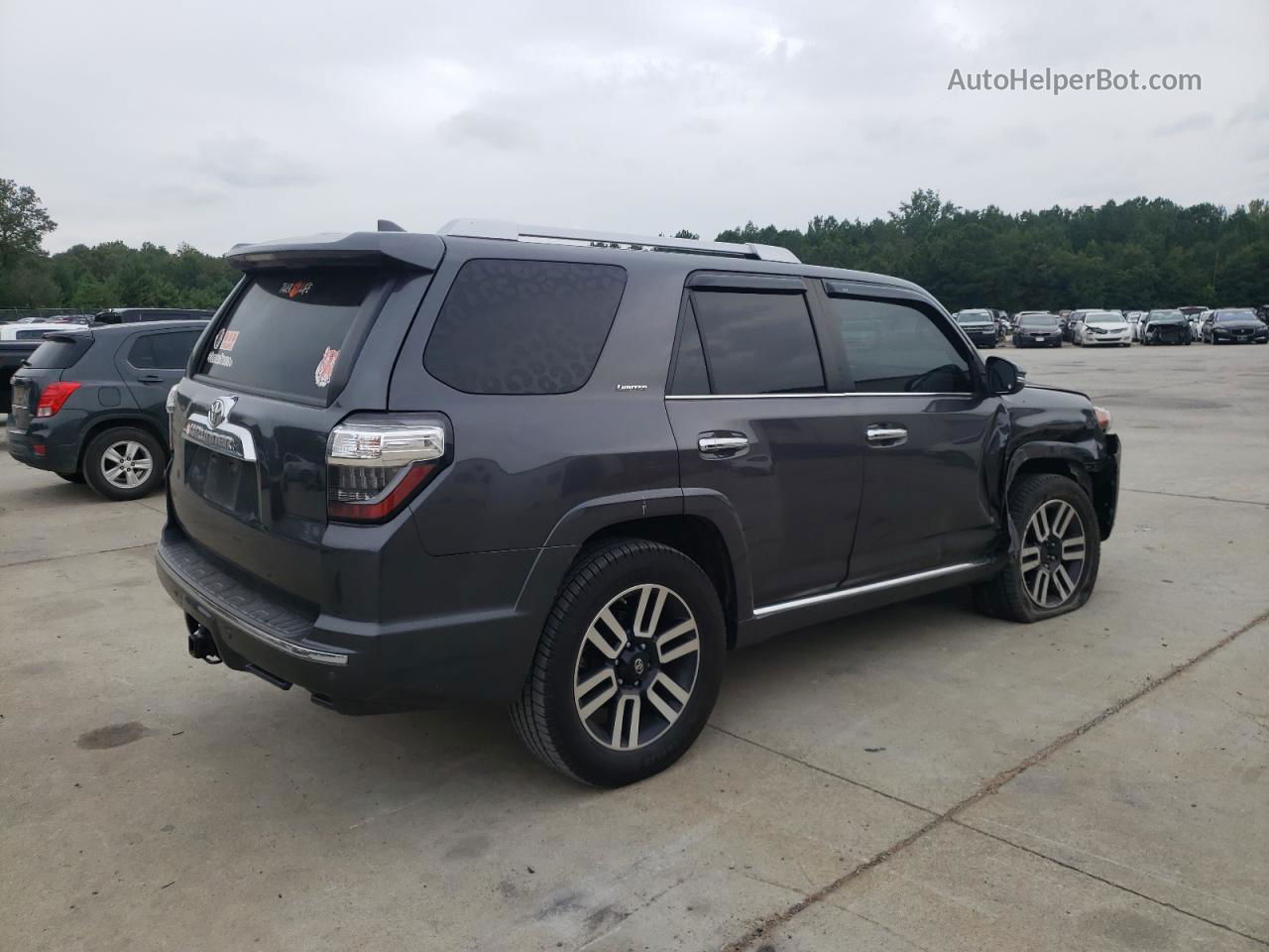 2017 Toyota 4runner Sr5/sr5 Premium Charcoal vin: JTEBU5JR7H5443943