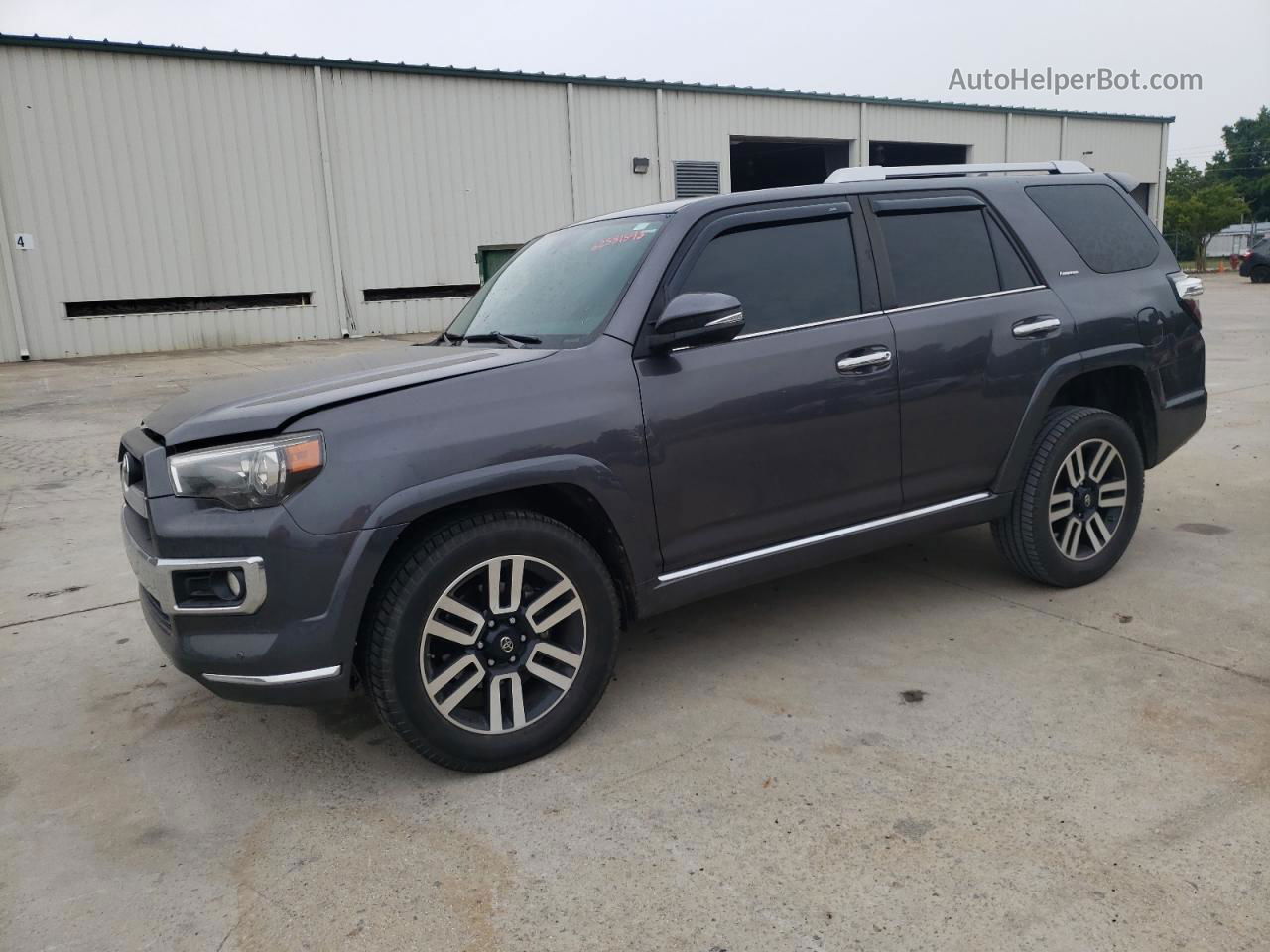 2017 Toyota 4runner Sr5/sr5 Premium Charcoal vin: JTEBU5JR7H5443943