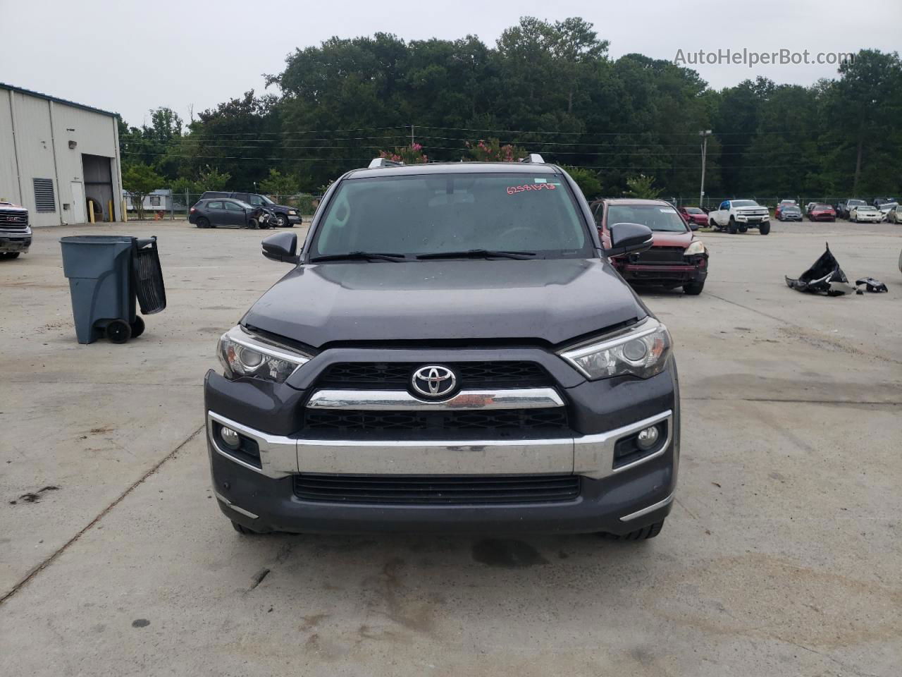 2017 Toyota 4runner Sr5/sr5 Premium Charcoal vin: JTEBU5JR7H5443943