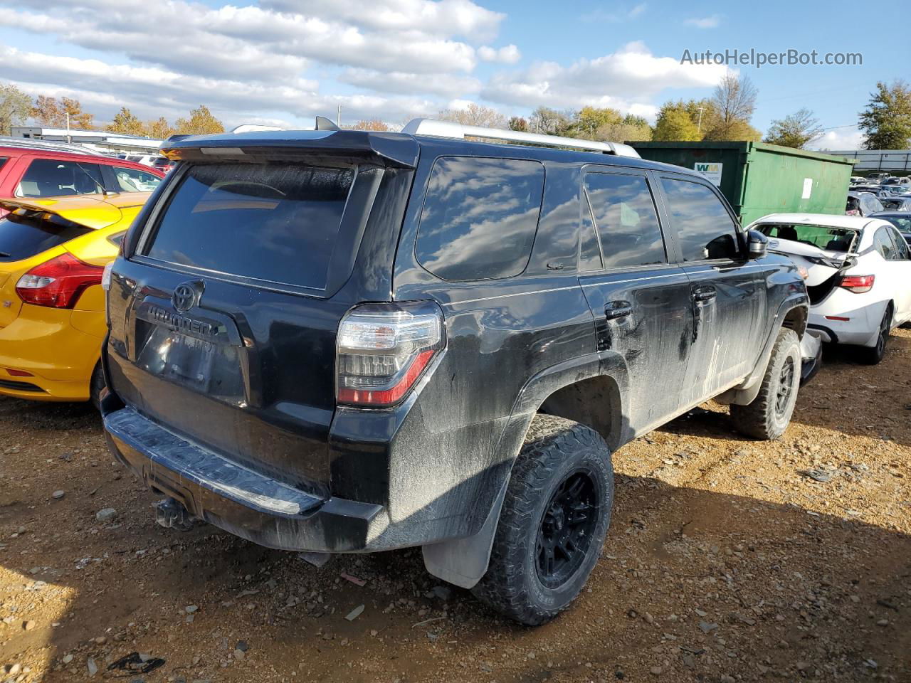 2017 Toyota 4runner Sr5/sr5 Premium Black vin: JTEBU5JR7H5444185